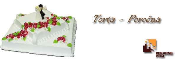 Sladice - Torte - Torta poročna